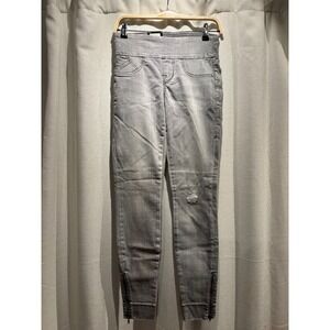 28" Rock & Republic Denim Rx Fever Pull-On Legging Grey new with tag